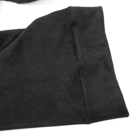 Jeffrey Campbell Madam Over the Knee BOOTS Size 9.5 Black Stretch Nylon NEW $170 - Picture 8 of 12